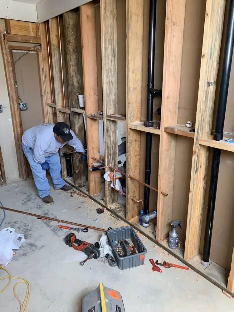 Commercial rough-in plumbing for Gas Line Repair in Ashtabula